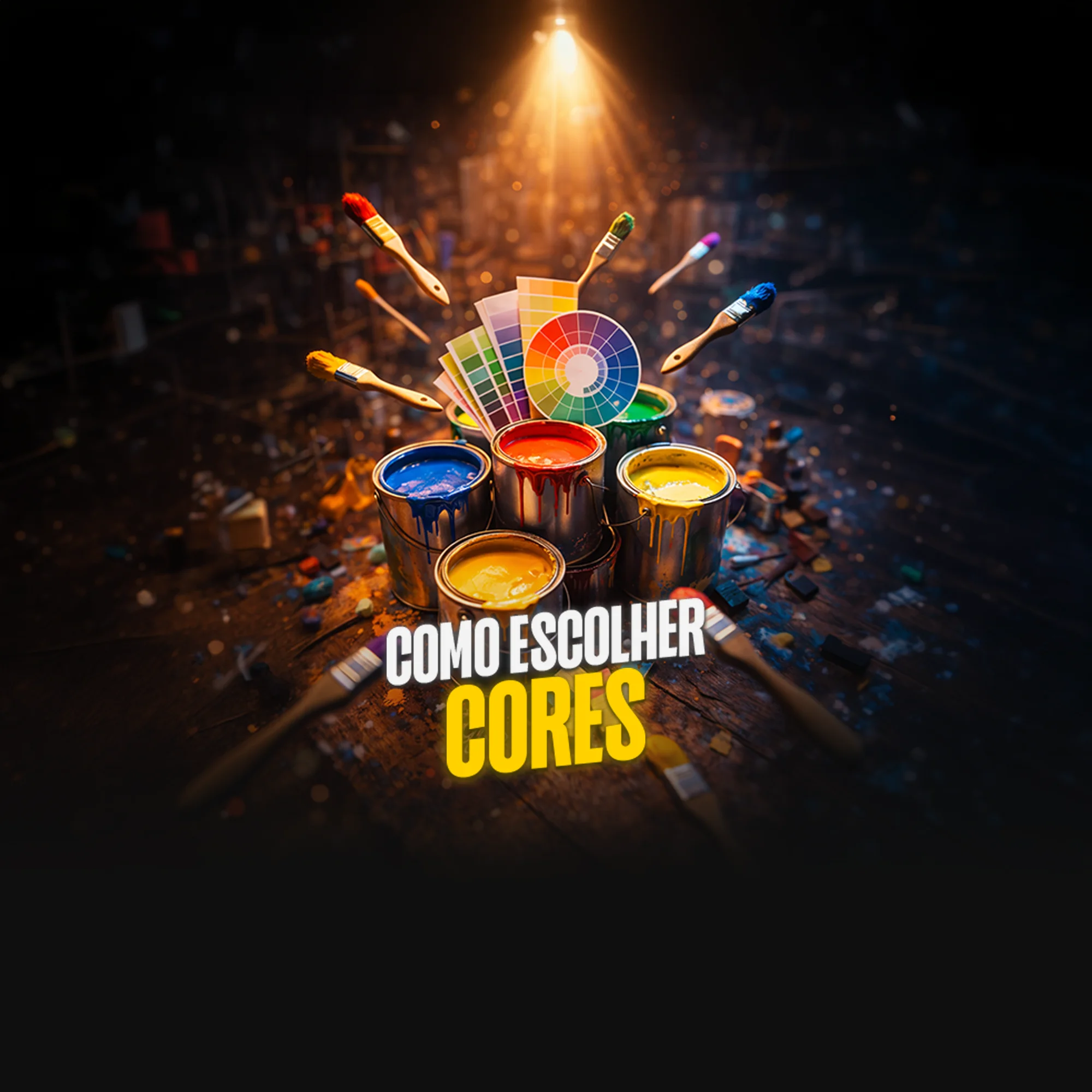 Capa do curso Como escolher cores
