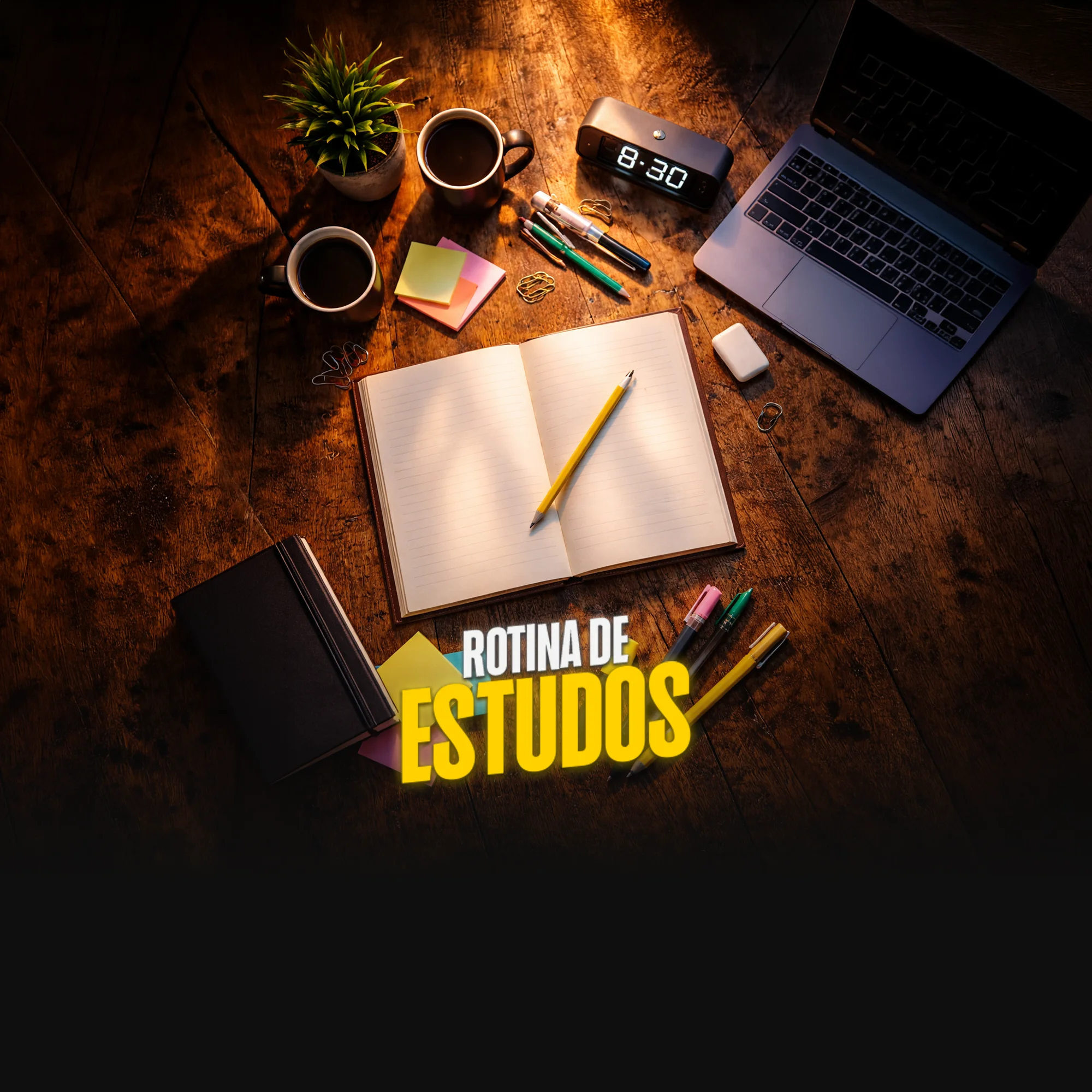 Capa do curso Criar rotina de estudo